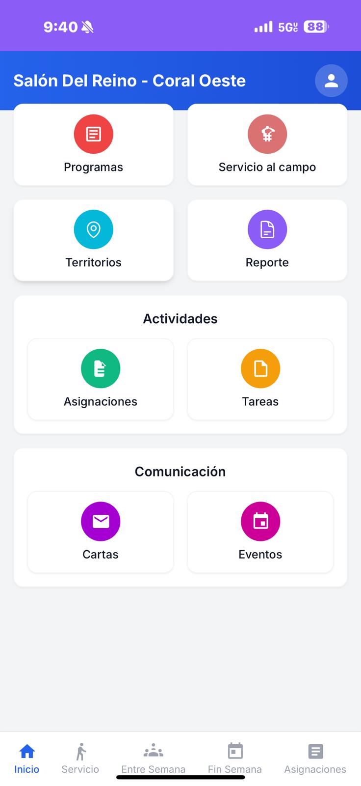 Hermanos App Dashboard